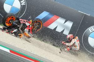 La chute de Marc Marquez, Repsol Honda Team 