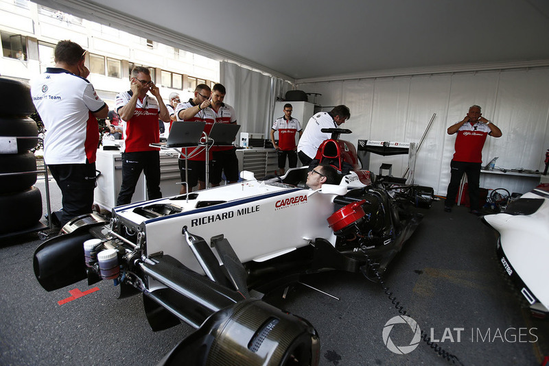 Гараж Alfa Romeo Sauber