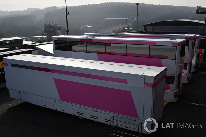 Camion Force India F1