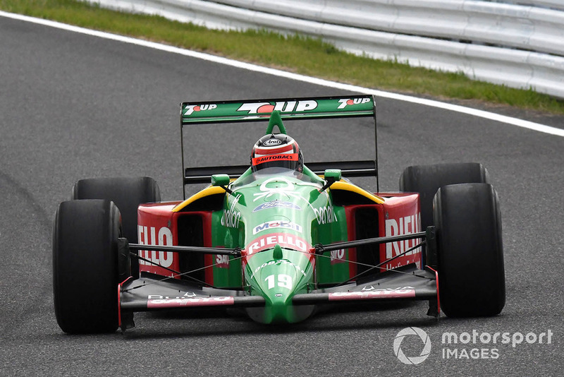 Benetton F1 at Legends F1 30th Anniversary Lap Demonstration