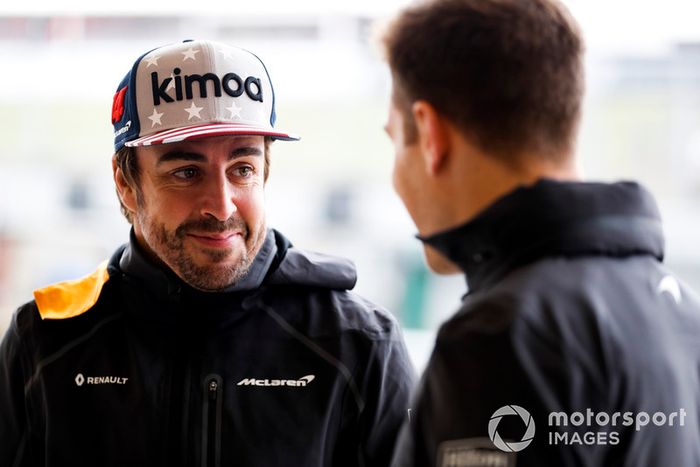 Fernando Alonso, McLaren y Stoffel Vandoorne, McLaren