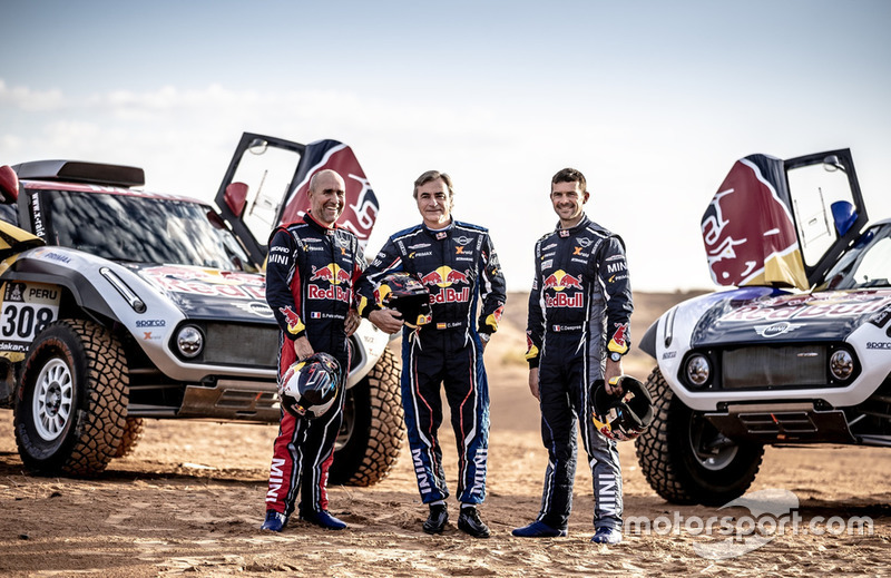 Carlos Sainz, Cyril Despres, MINI John Cooper Works Buggy, Stéphane Peterhansel, X-raid MINI JCW Team