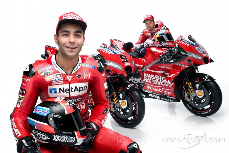 Andrea Dovizioso y Danilo Petrucci, Ducati Team