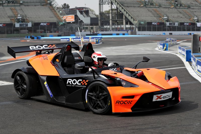 Tom Kristensen driving the KTM X-Bow Comp R