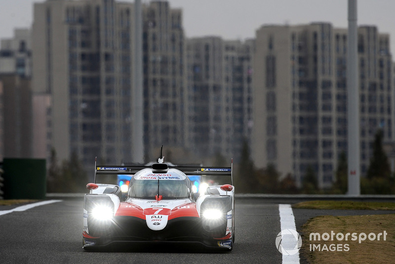 #7 Toyota Gazoo Racing Toyota TS050: Mike Conway, Kamui Kobayashi, Jose Maria Lopez