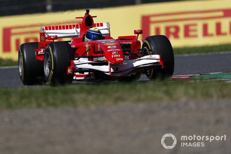 Felipe Massa, Ferrari lors des Legends F1 30th Anniversary Lap Demonstration