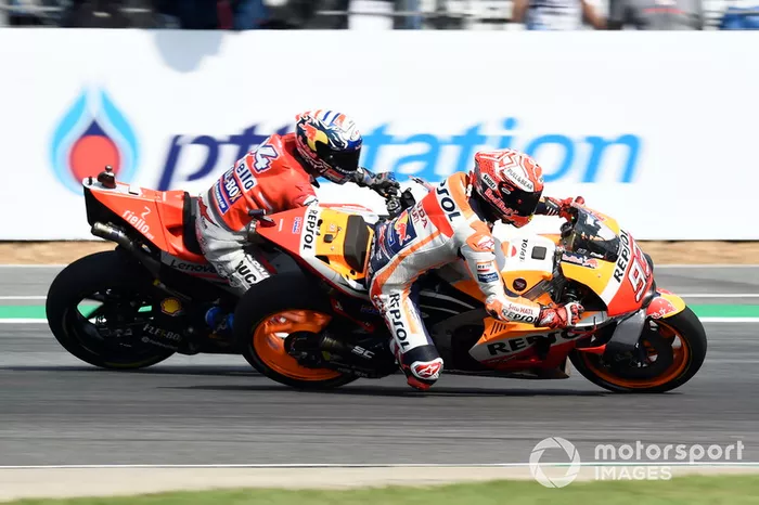 Andrea Dovizioso, Ducati Team, Marc Marquez, Repsol Honda Team