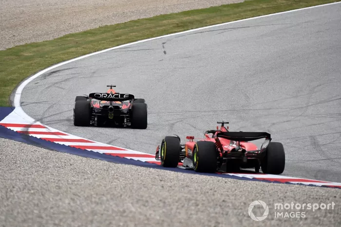 Max Verstappen, Red Bull Racing RB19, Charles Leclerc, Ferrari SF-23