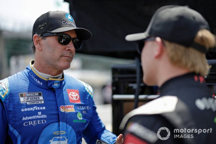 Jimmie Johnson, LEGACY MOTOR CLUB, Carvana Toyota Camry