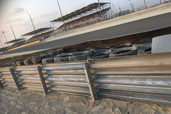 Nuevas protecciones de neumáticos en Sakhir (Bahrein)