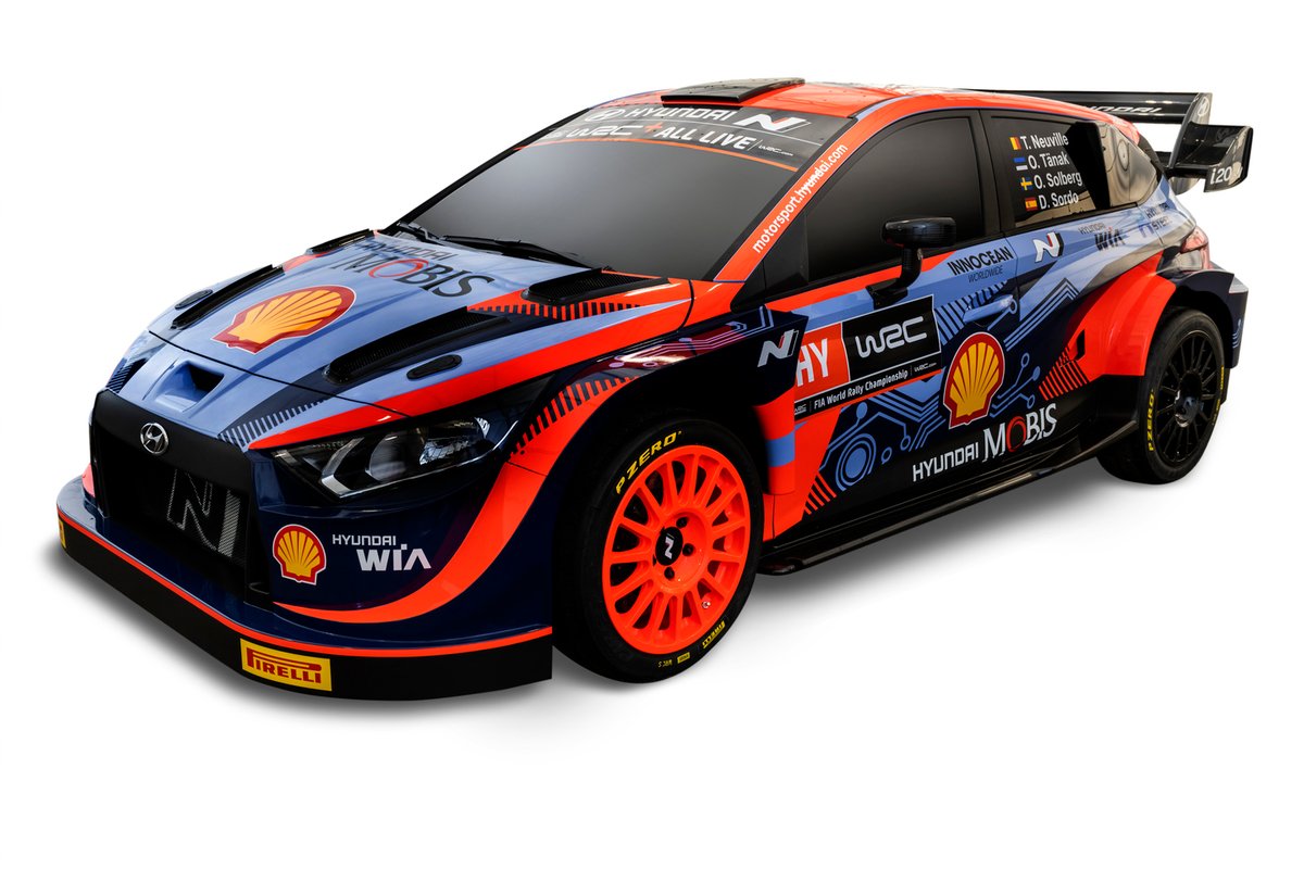 Coche Hyundai i20 N Rally1 WRC