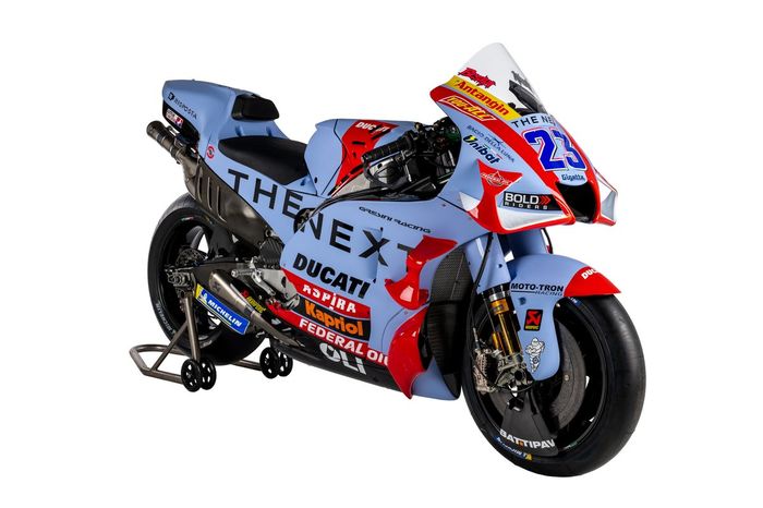 La moto de Enea Bastianini, Gresini Racing  