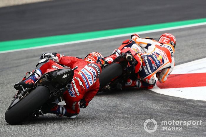 Marc Marquez, Repsol Honda Team, Andrea Dovizioso, Ducati Team,  MotoGP