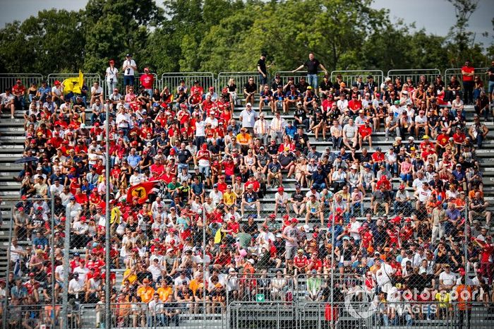 Aficionados en Monza