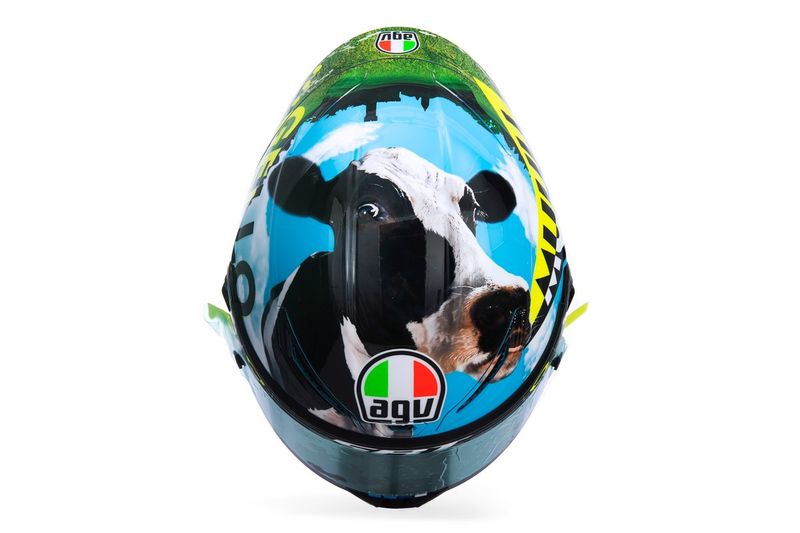 Casco de Valentino Rossi, Petronas Yamaha SRT  