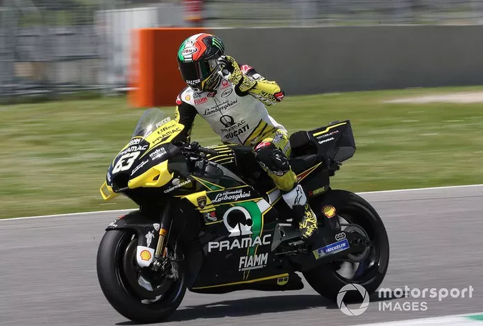 Capacete de Francesco Bagnaia - GP da Itália