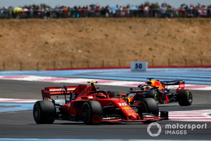 Charles Leclerc, Ferrari SF90, Max Verstappen, Red Bull Racing RB15