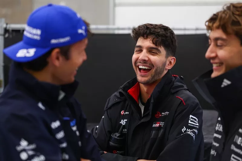 George Russell, Mercedes, Esteban Ocon, Haas F1 Team, Alexander Albon, Williams