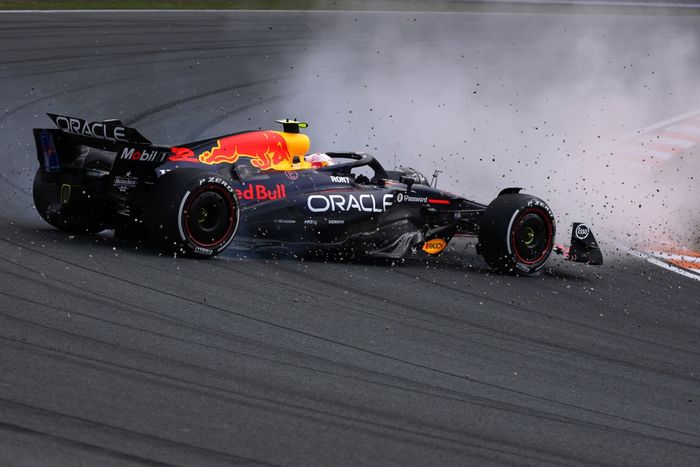 Yuki Tsunoda, Red Bull Racing crash