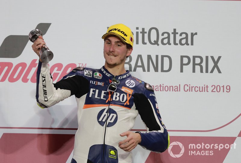 Podio: il vincitore Lorenzo Baldassarri, Pons HP40
