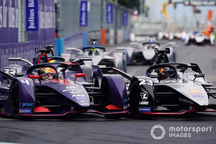 Sébastien Buemi, Nissan e.dams, Nissan IMO1, Robin Frijns, Envision Virgin Racing, Audi e-tron FE05