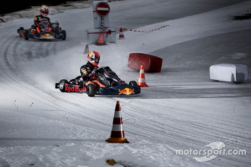 Pierre Gasly and Max Verstappen