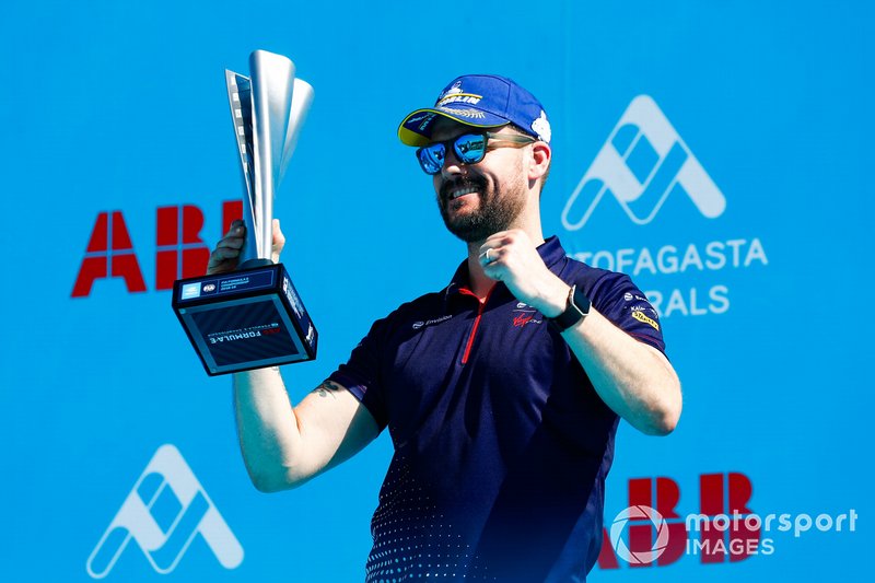 Leon Price, Team, Sporting manager, Envision Virgin Racing, festeggia sul podio