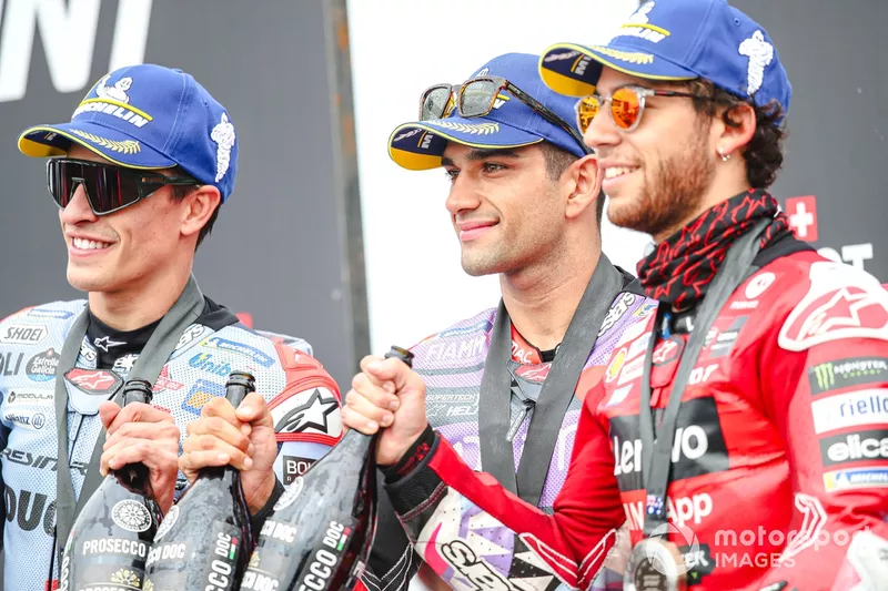 Jorge Martin, Pramac Racing, Marc Marquez, Gresini Racing, Enea Bastianini, Ducati Team