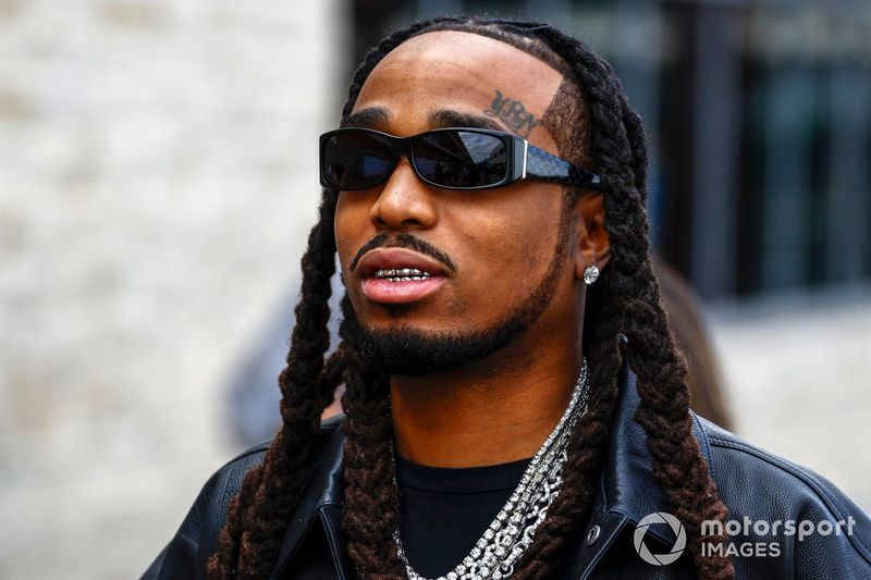 Quavo in the Paddock 