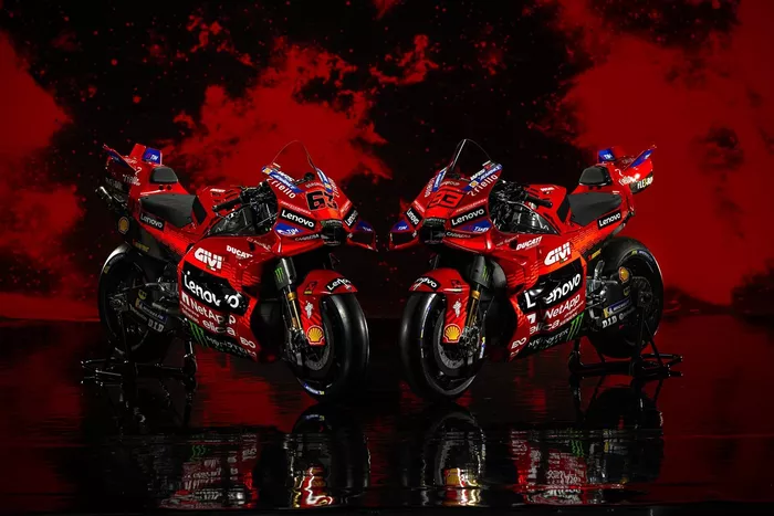 Dévoilement de la livrée de la Ducati GP25