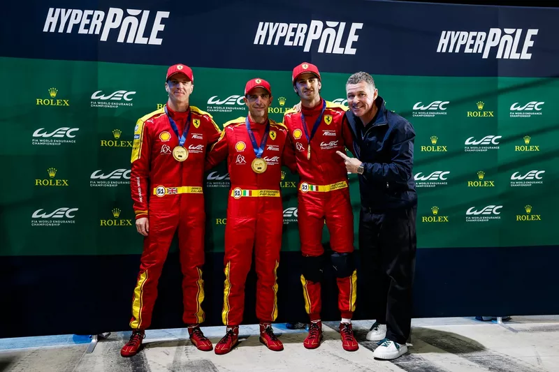 #51 AF Corse Ferrari 499P : Alessandro Pier Guidi, James Calado, Antonio Giovinazzi