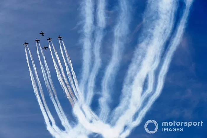 Show aéreo en Albert Park