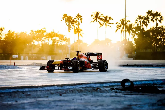 El Red Bull Racing RB7 en Florida