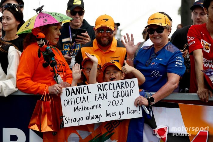 Aficionados de Daniel Ricciardo, McLaren