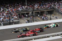 Ed Carpenter, Ed Carpenter Racing Chevrolet Graham Rahal, Rahal Letterman Lanigan Racing Honda Mikhail Aleshin, Schmidt Peterson Motorsports Honda Sebastian Saavedra, Juncos Racing Chevrolet