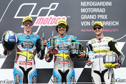 Podium: 1. Franco Morbidelli, Marc VDS; 2. Alex Marquez, Marc VDS; 3. Thomas Luthi, CarXpert Interwe