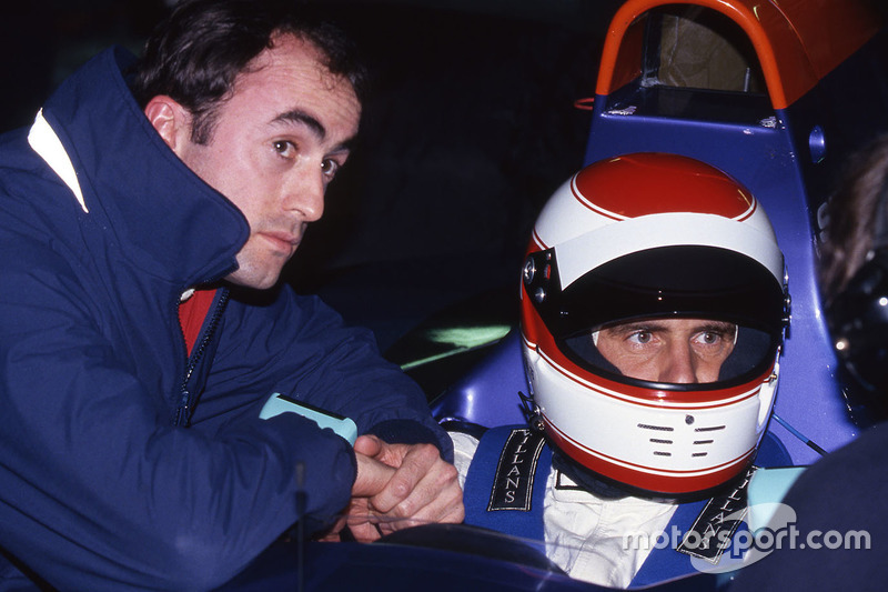 Roland Ratzenberger, Simtek S941, mit David Brabham