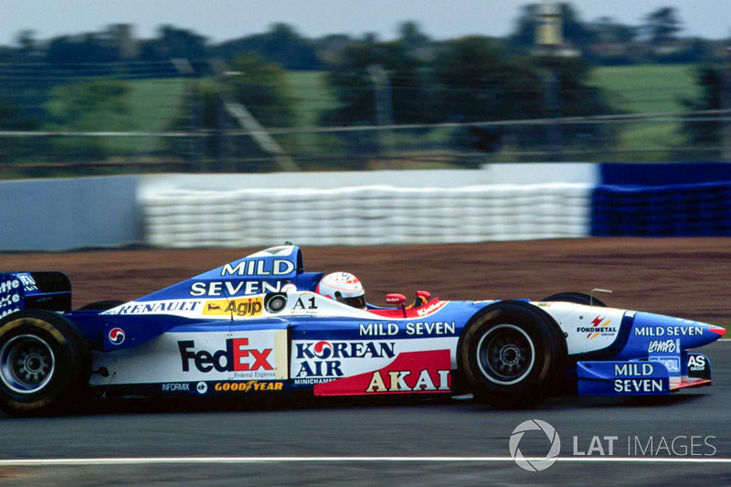 Martin Brundle prueba el Benetton Formula 1 (1997)