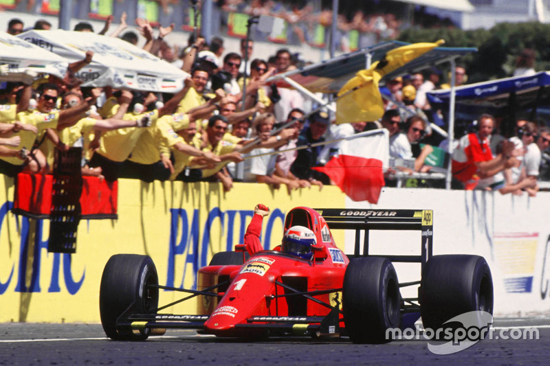 Alain Prost, Ferrari conquista la vittoria