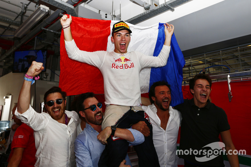 Champion Pierre Gasly, PREMA Racing