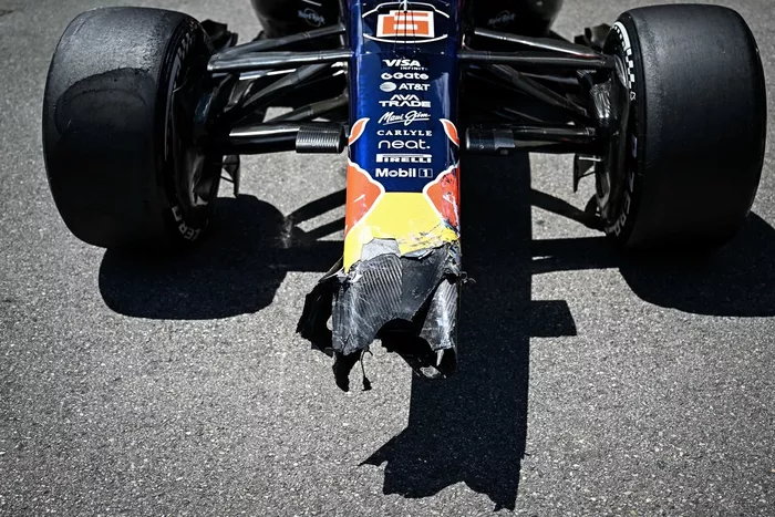 Isack Hadjar, Red Bull Racing crash