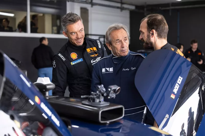 Jacky Ickx, Genesis Magma Racing, Andre Lotterer, Genesis Magma Racing