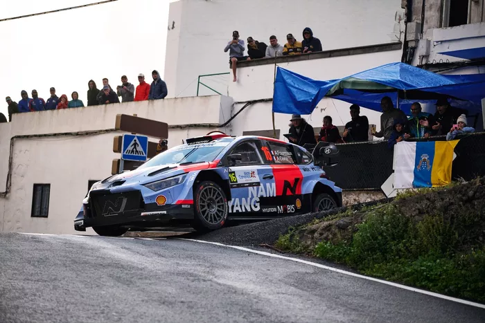 Adrien Fourmaux, Alexandre Coria, Hyundai Shell Mobis World Rally Team Hyundai i20 N Rally1