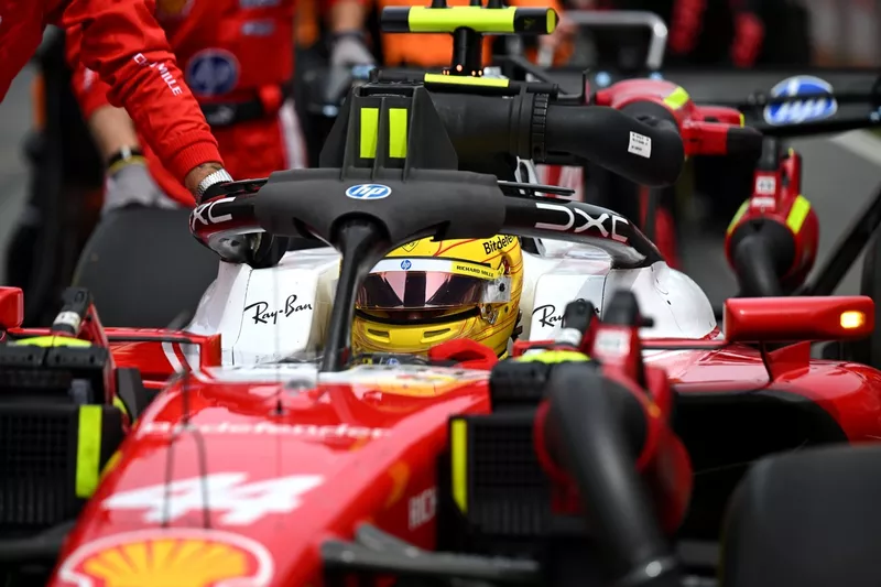 Lewis Hamilton, Ferrari
