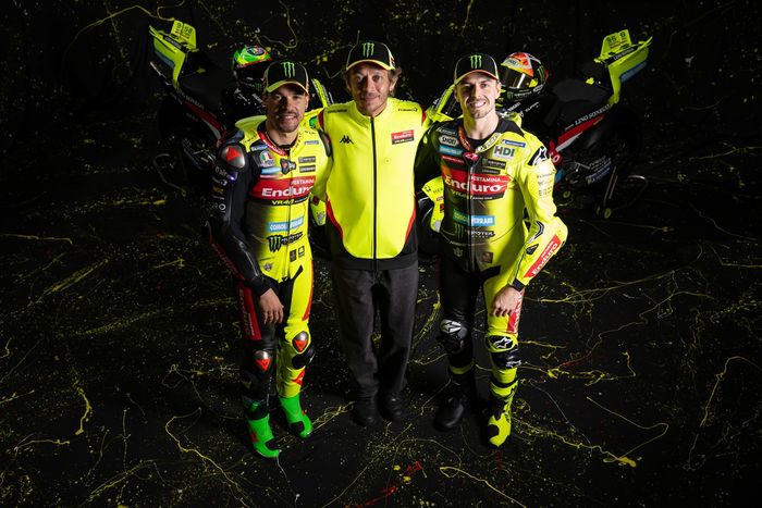 Franco Morbidelli, Fabio di Giannantonio & Valentino Rossi, VR46