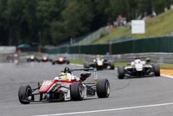 Maximilian Günther, Prema Powerteam, Dallara F312 Mercedes-Benz; George Russell, HitechGP, Dallara F312 - Mercedes-Benz,