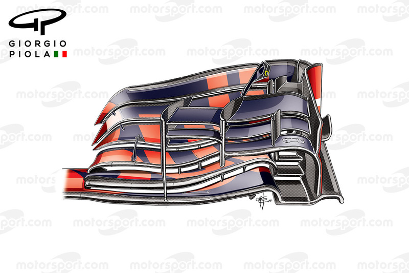 Red Bull RB12 front wing, German GP