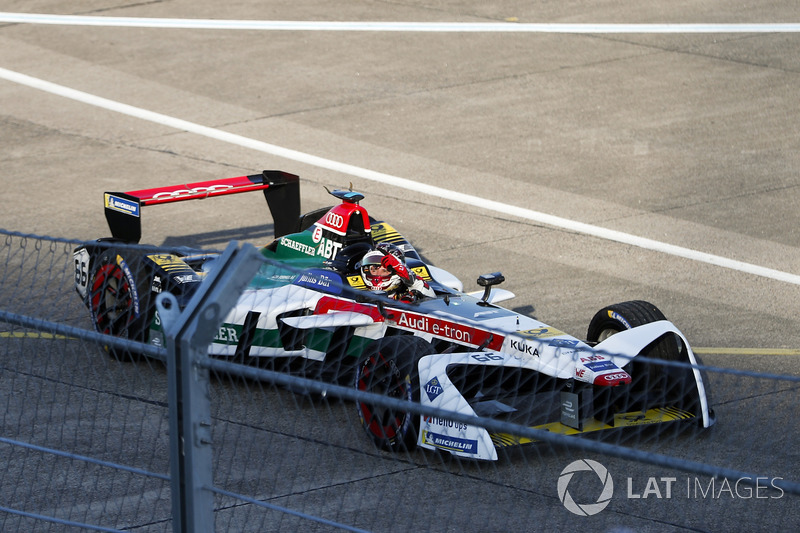 Daniel Abt, Audi Sport ABT Schaeffler, vainqueur du Berlin ePrix