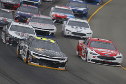 Kasey Kahne, Leavine Family Racing, Chevrolet Camaro Chevy Accessories and Ryan Blaney, Team Penske, Ford Fusion DEX Imaging