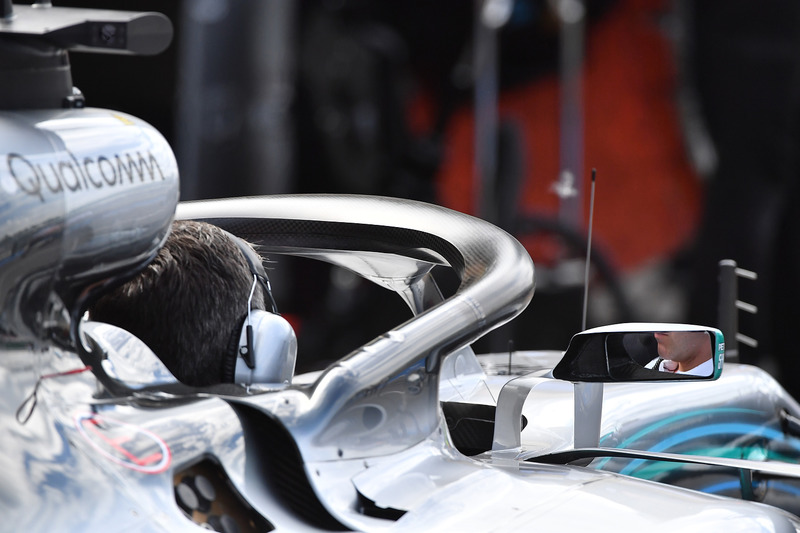Mercedes-AMG F1 W09 halo